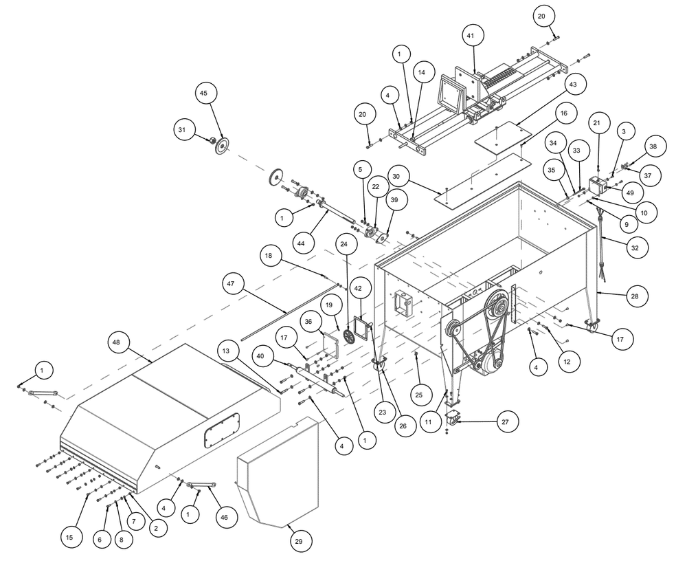 Section 01 Diagram and Parts List for HP18-24 8302024 MK Diamond Tile Saw